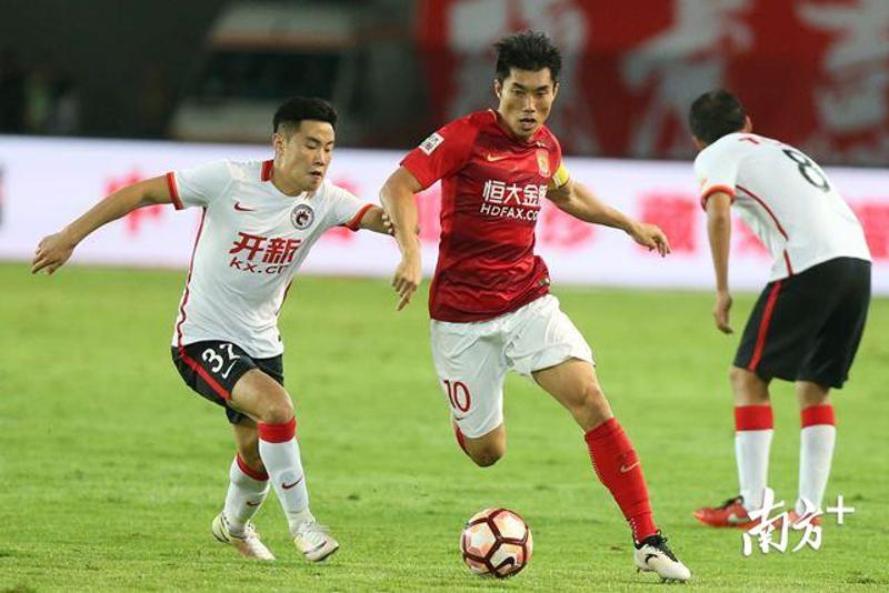 李提供助攻，广州恒大轻松战胜对手